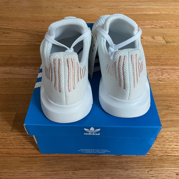 Adidas Swift Run White Women’s Shoes - Picture 5 of 7